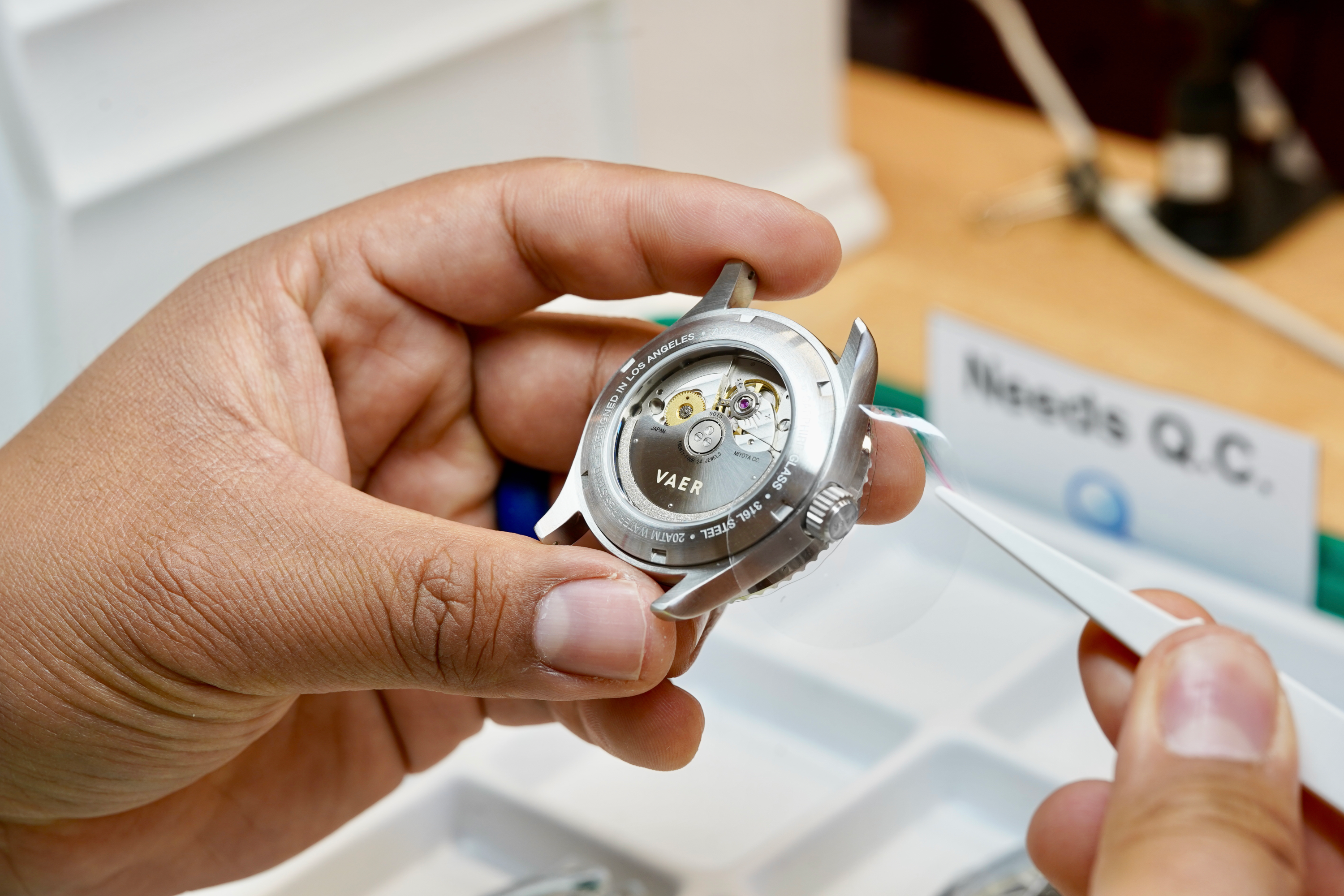 Where are Vaer watches assembled?