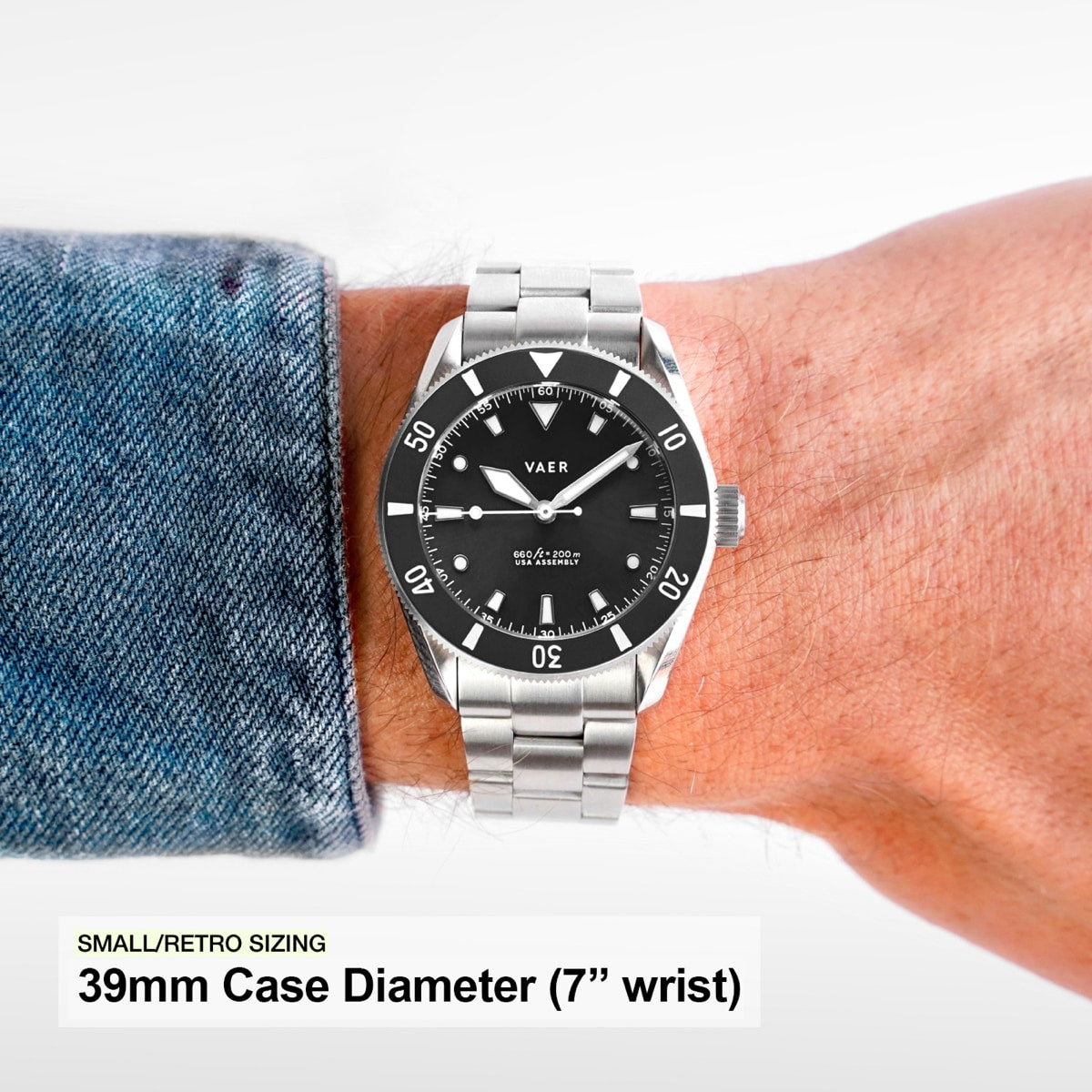 D4 Meridian Black Solar - 39mm USA