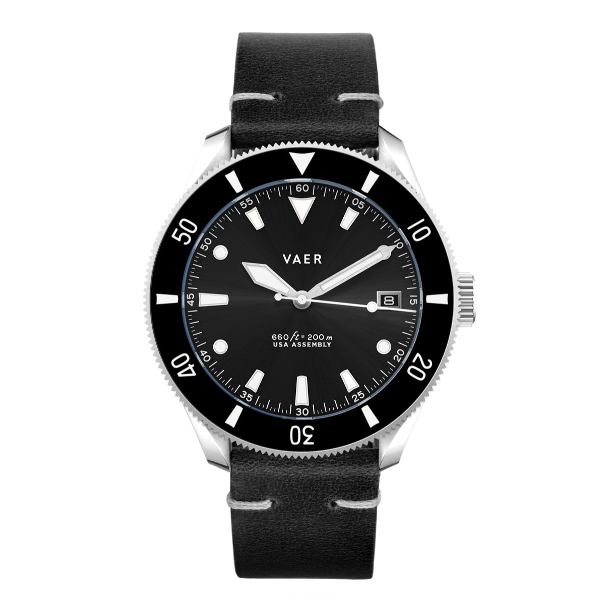 D4 Meridian Black Solar - 42mm USA