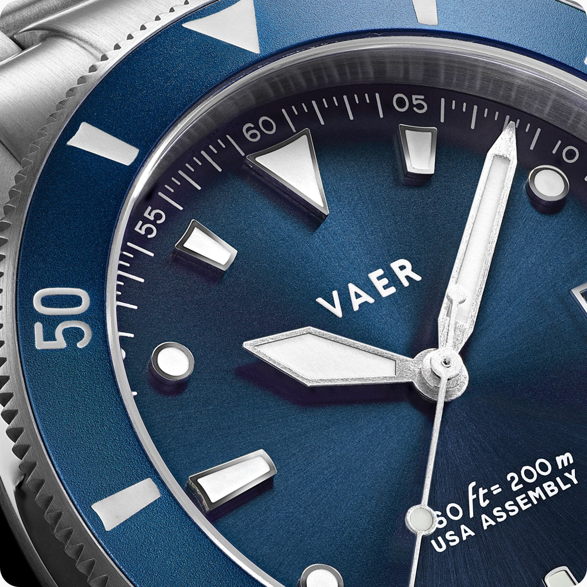 D4 Meridian Navy Matte Solar - 39mm USA