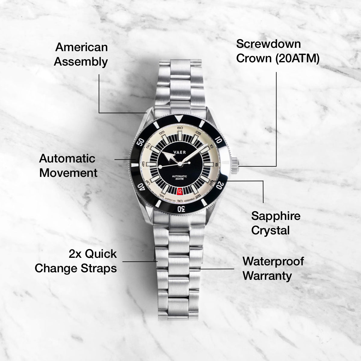 D5 Tropic Auto - 39mm USA