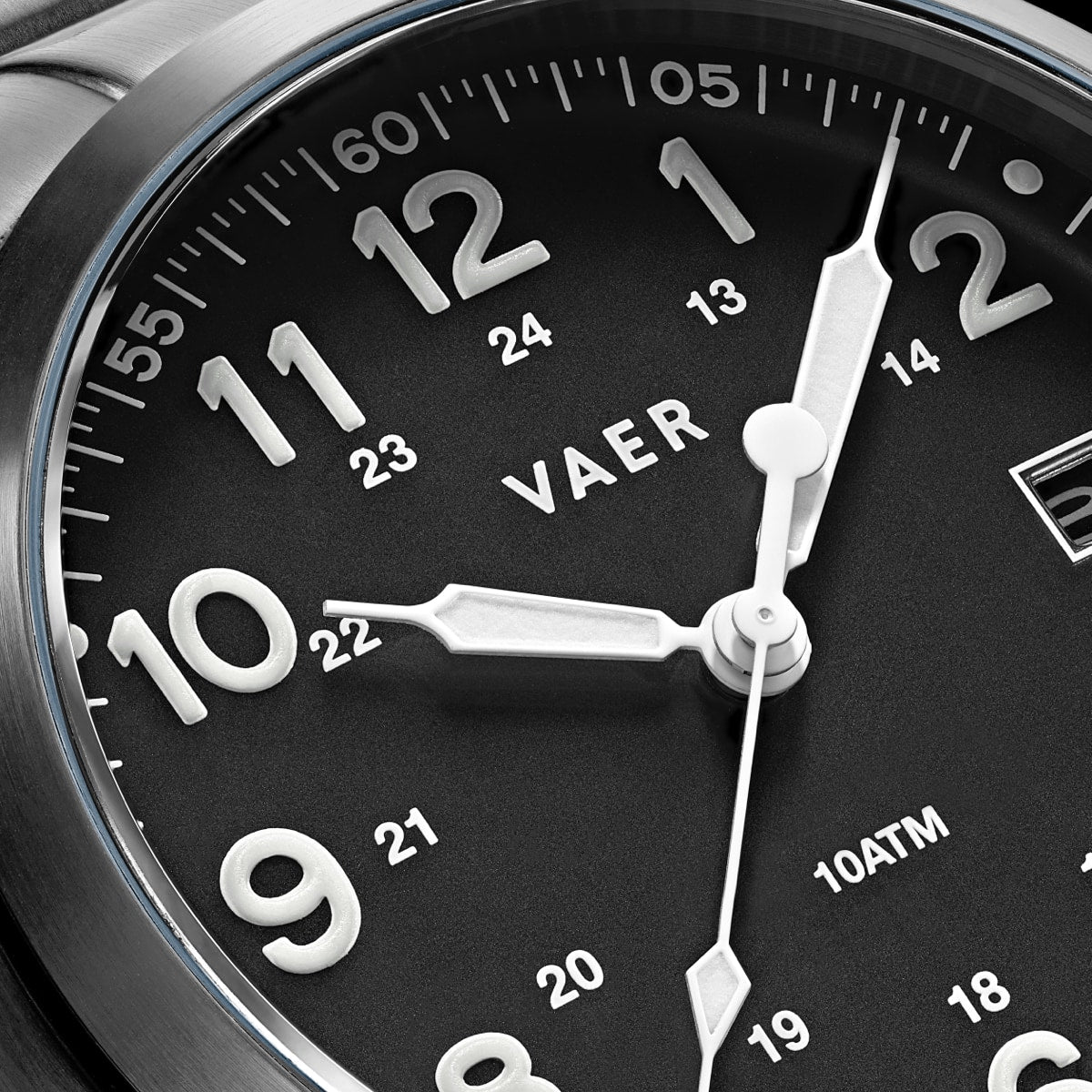 S5 Calendar Field Black - 40mm Quartz