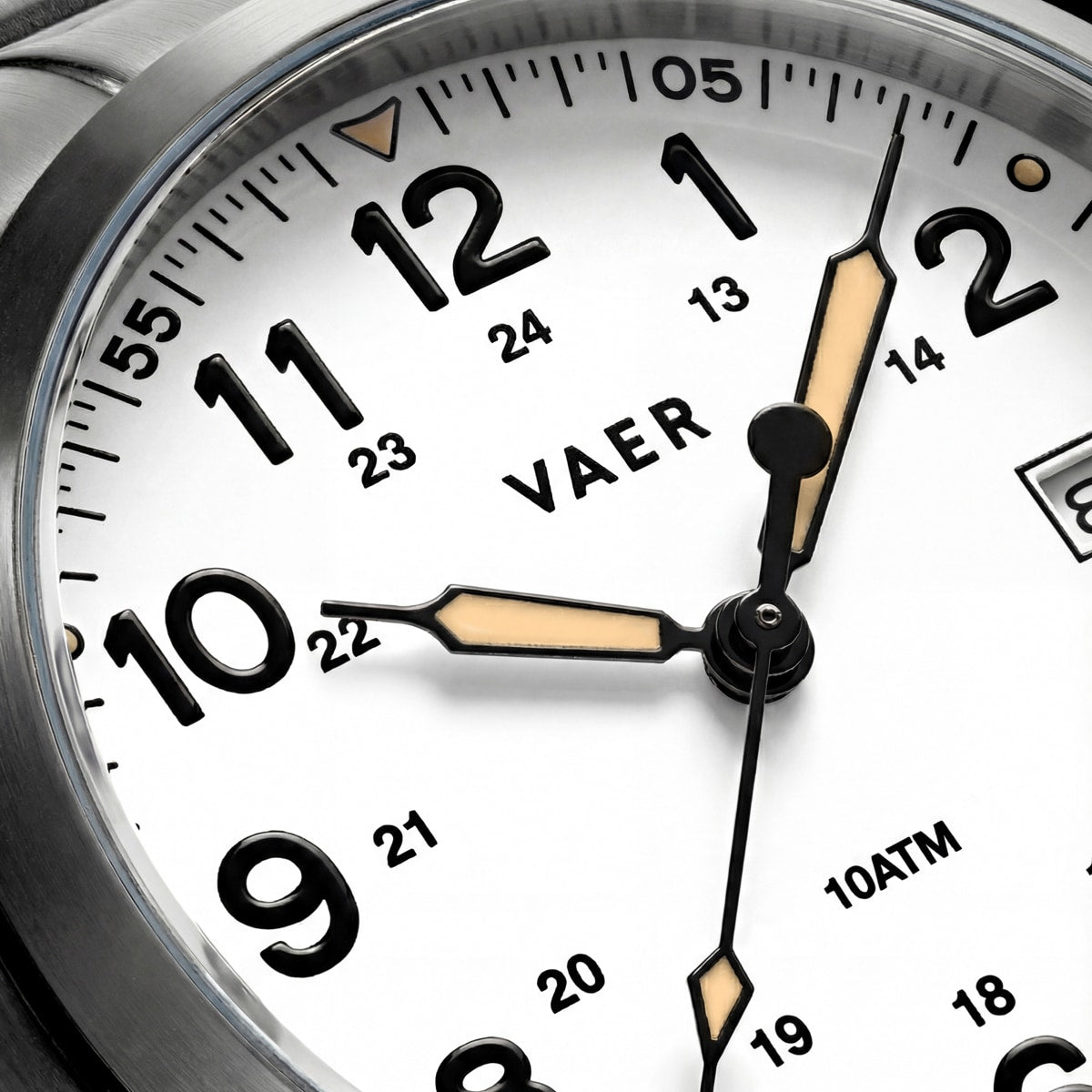S5 Calendar Field White - 42mm Quartz