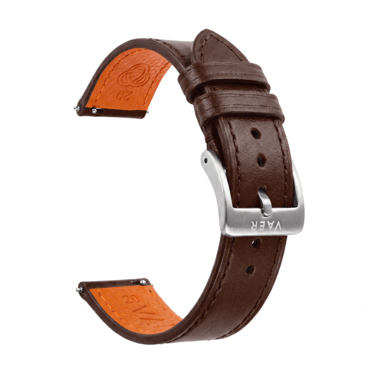 Brown Full Grain Leather Strap