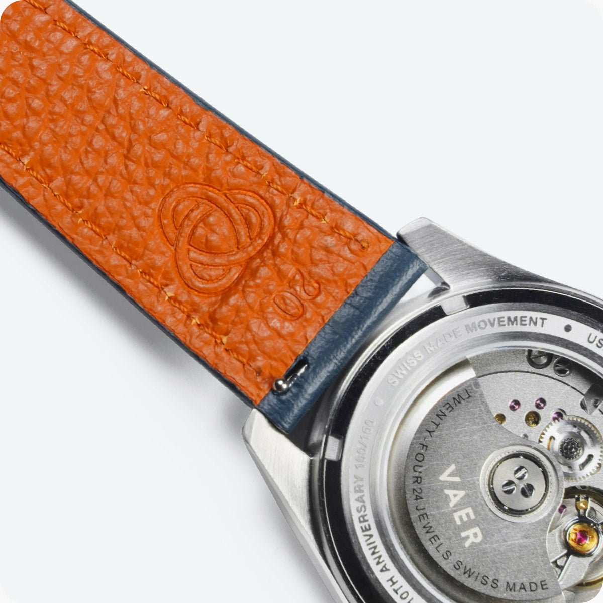 Brown Full Grain Leather Strap