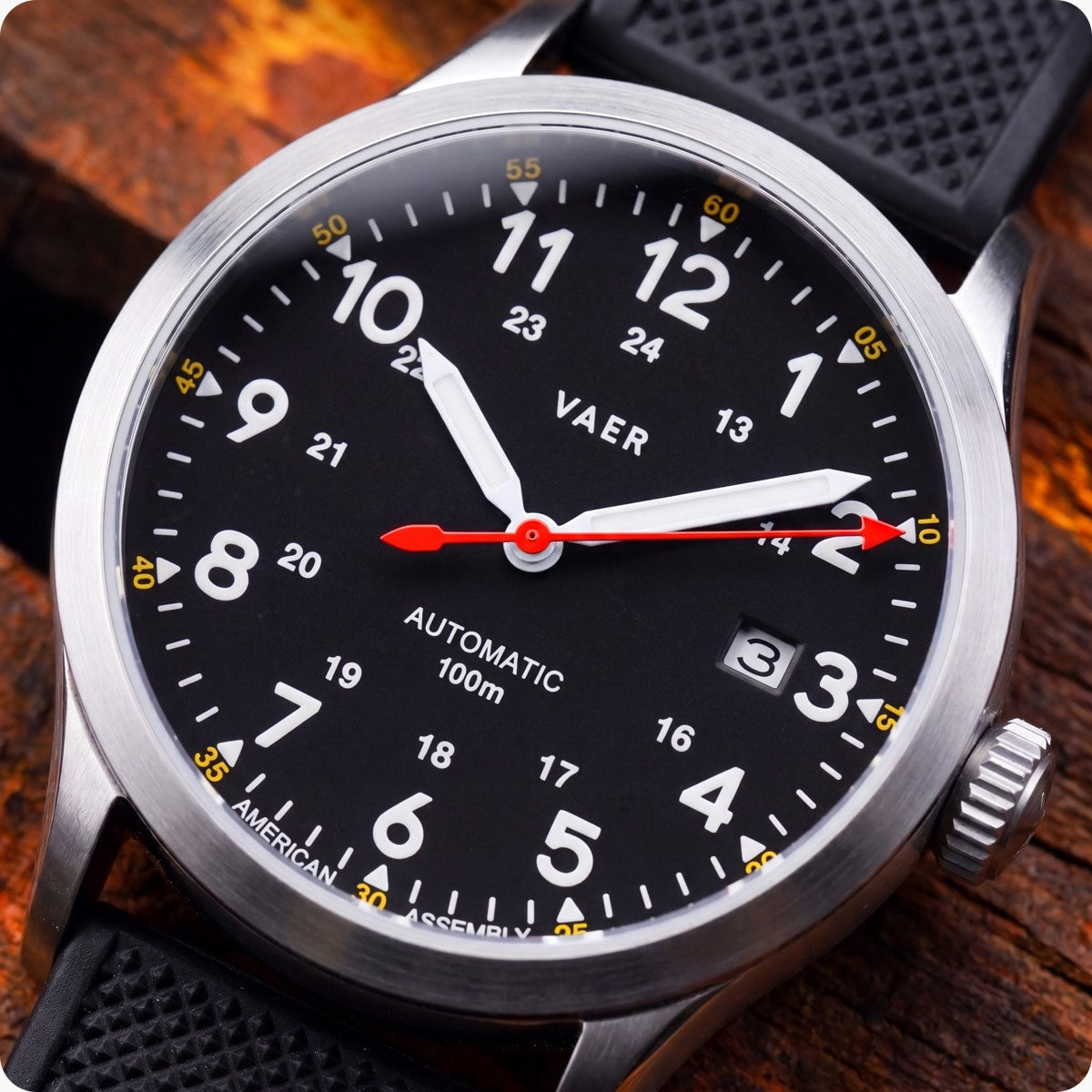 A5 Field Black Auto - 40mm USA