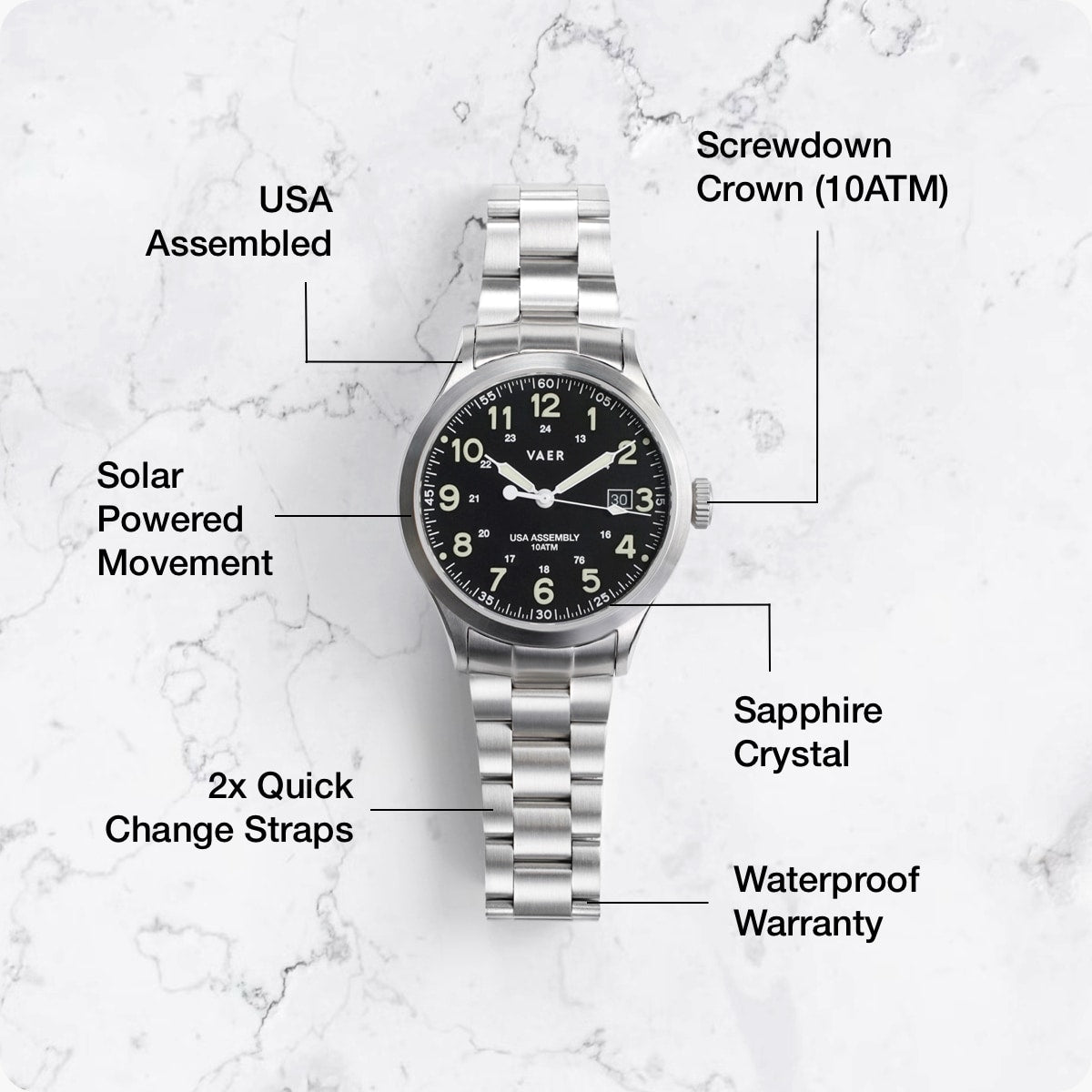 C5 Recon Field Solar - 40mm USA