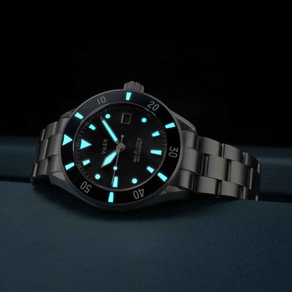 D4 Meridian Black Solar - 42mm USA