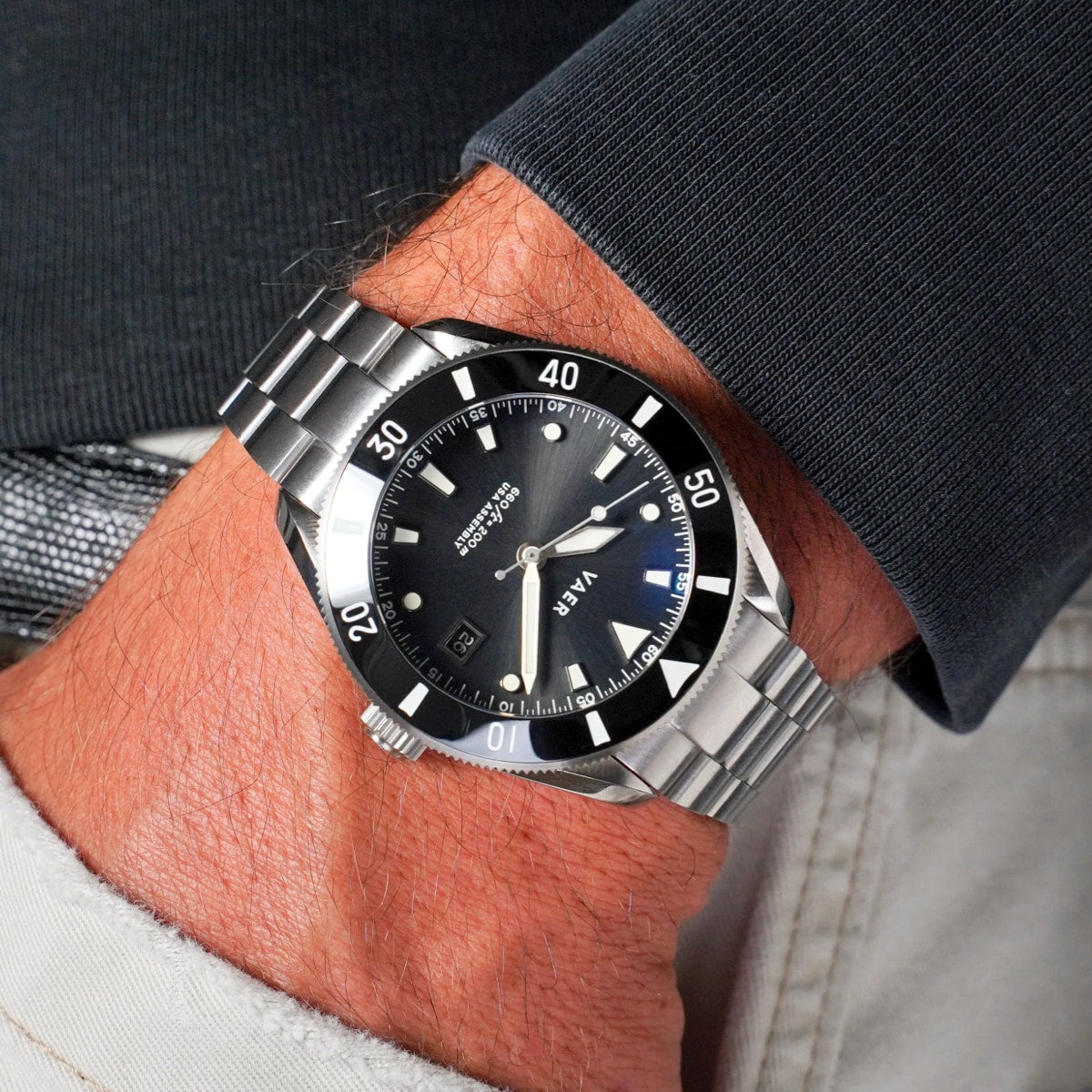 D4 Meridian Black Solar - 42mm USA