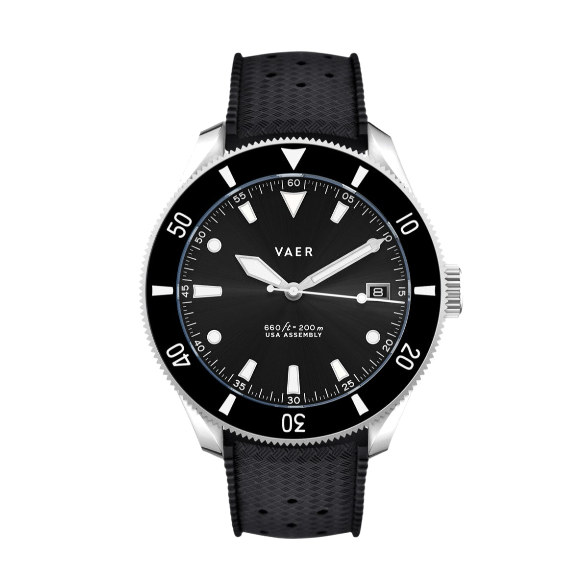 D4 Meridian Black Solar - 42mm USA