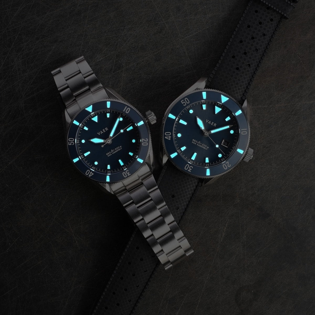 D4 Meridian Navy Matte Solar - 39mm USA