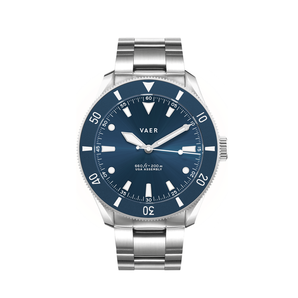 D4 Meridian Navy Matte Solar - 39mm USA
