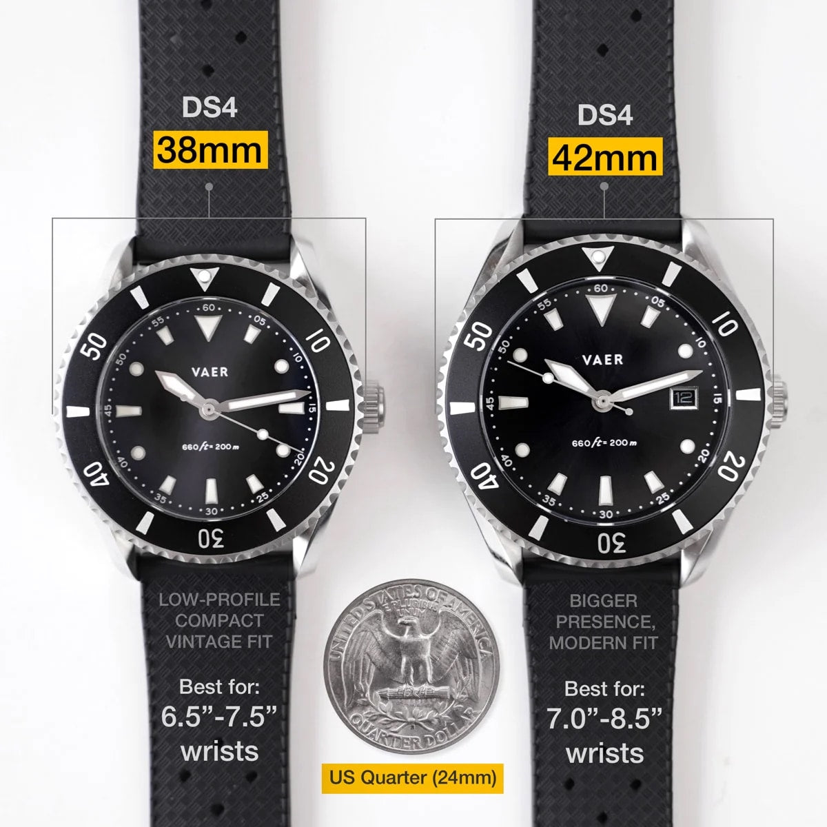 DS4 Meridian Black | No Date - Solar 42mm