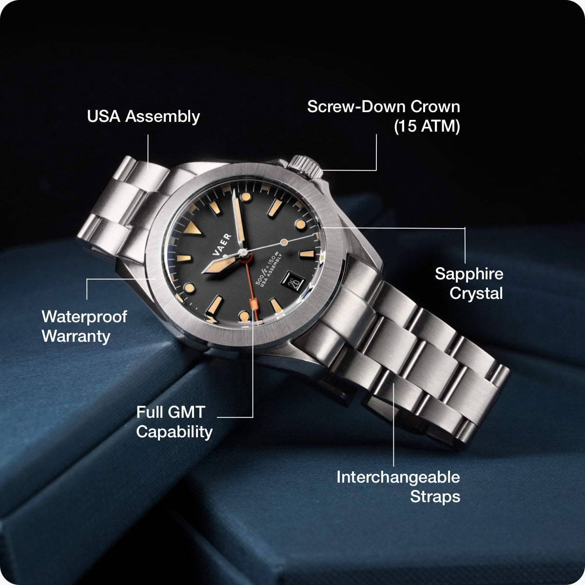 G2 Apocalypse GMT - 39mm USA