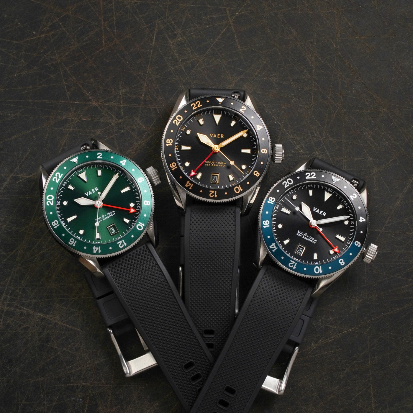 G2 Meridian Green GMT - 39mm USA