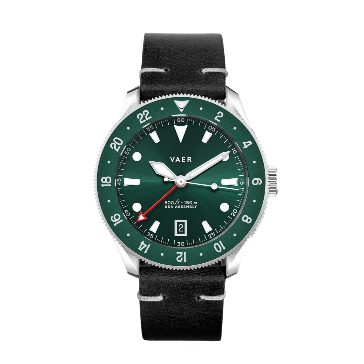 G2 Meridian Green GMT - 39mm USA