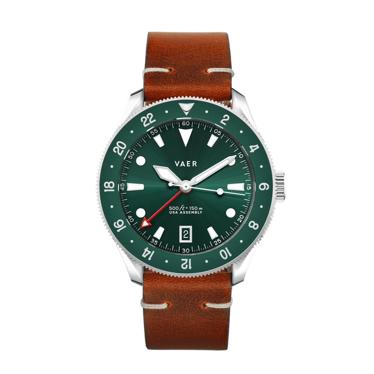 G2 Meridian Green GMT - 39mm USA