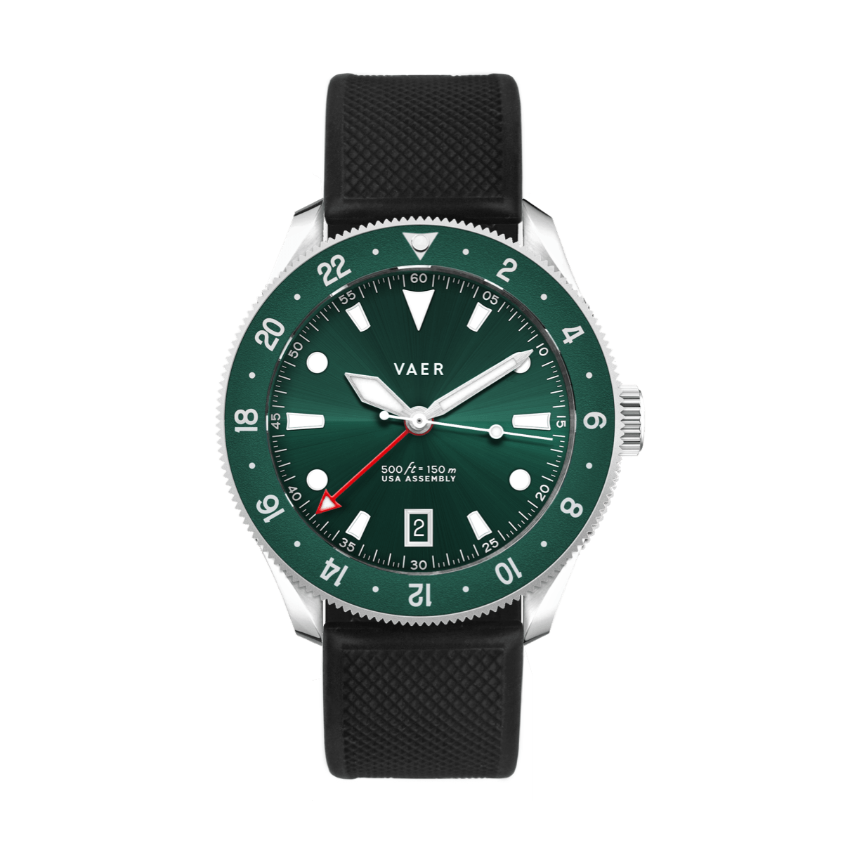 G2 Meridian Green GMT - 39mm USA