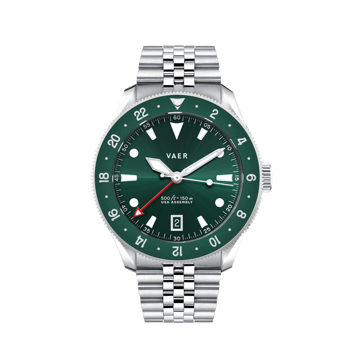 G2 Meridian Green GMT - 39mm USA