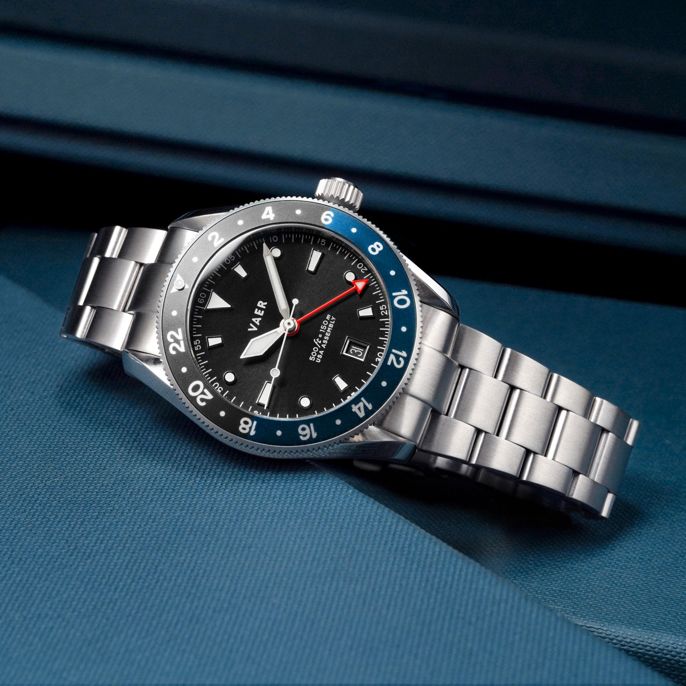 G2 Meridian Navy/Black GMT - 39mm USA