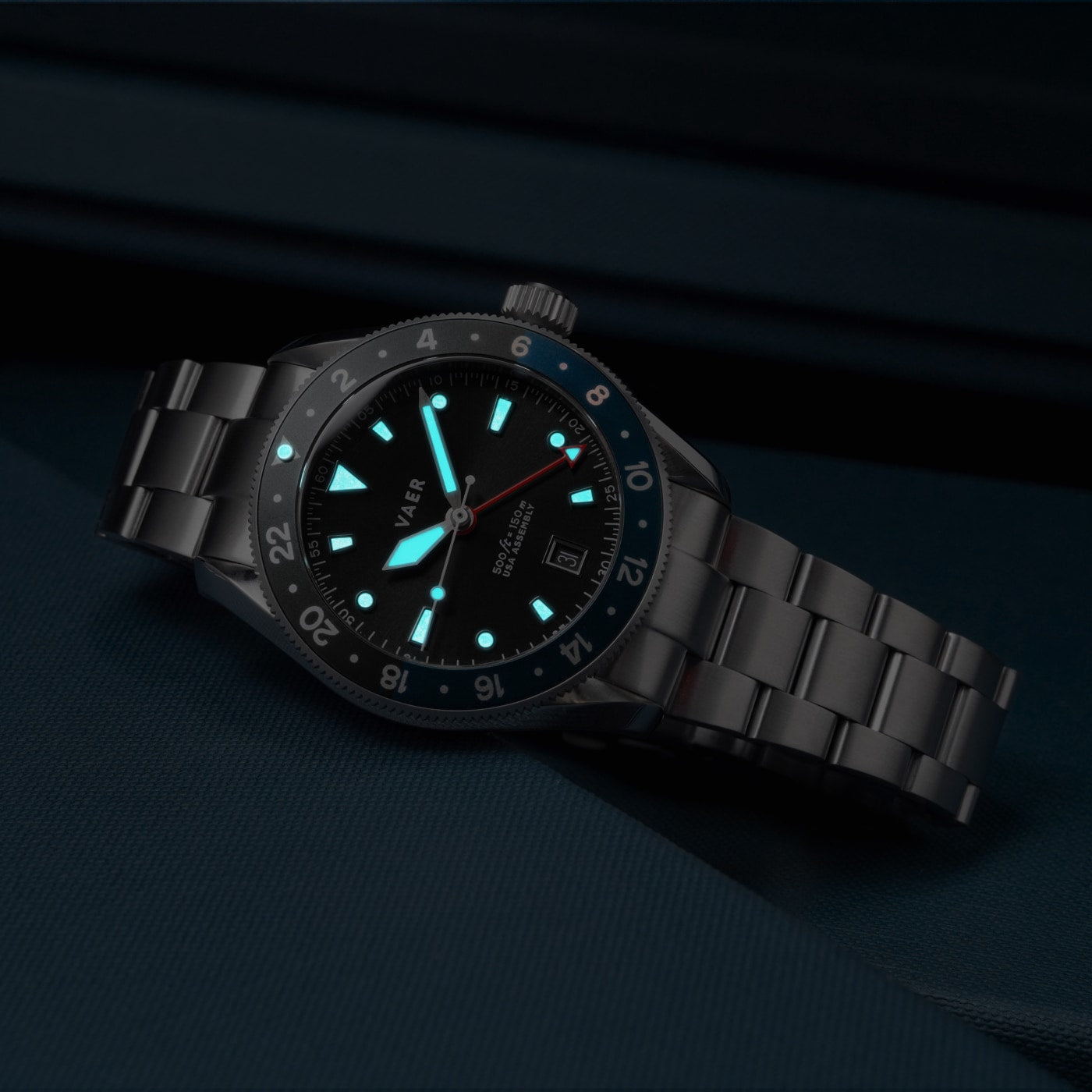 G2 Meridian Navy/Black GMT - 39mm USA