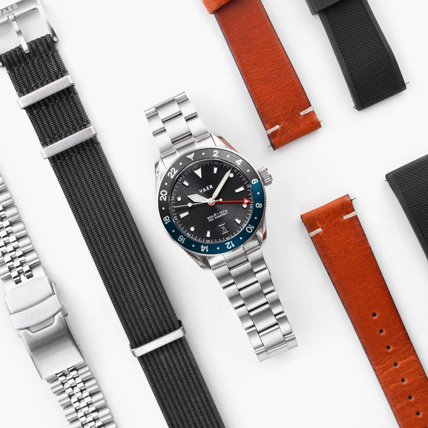 G2 Meridian Navy/Black GMT - 39mm USA