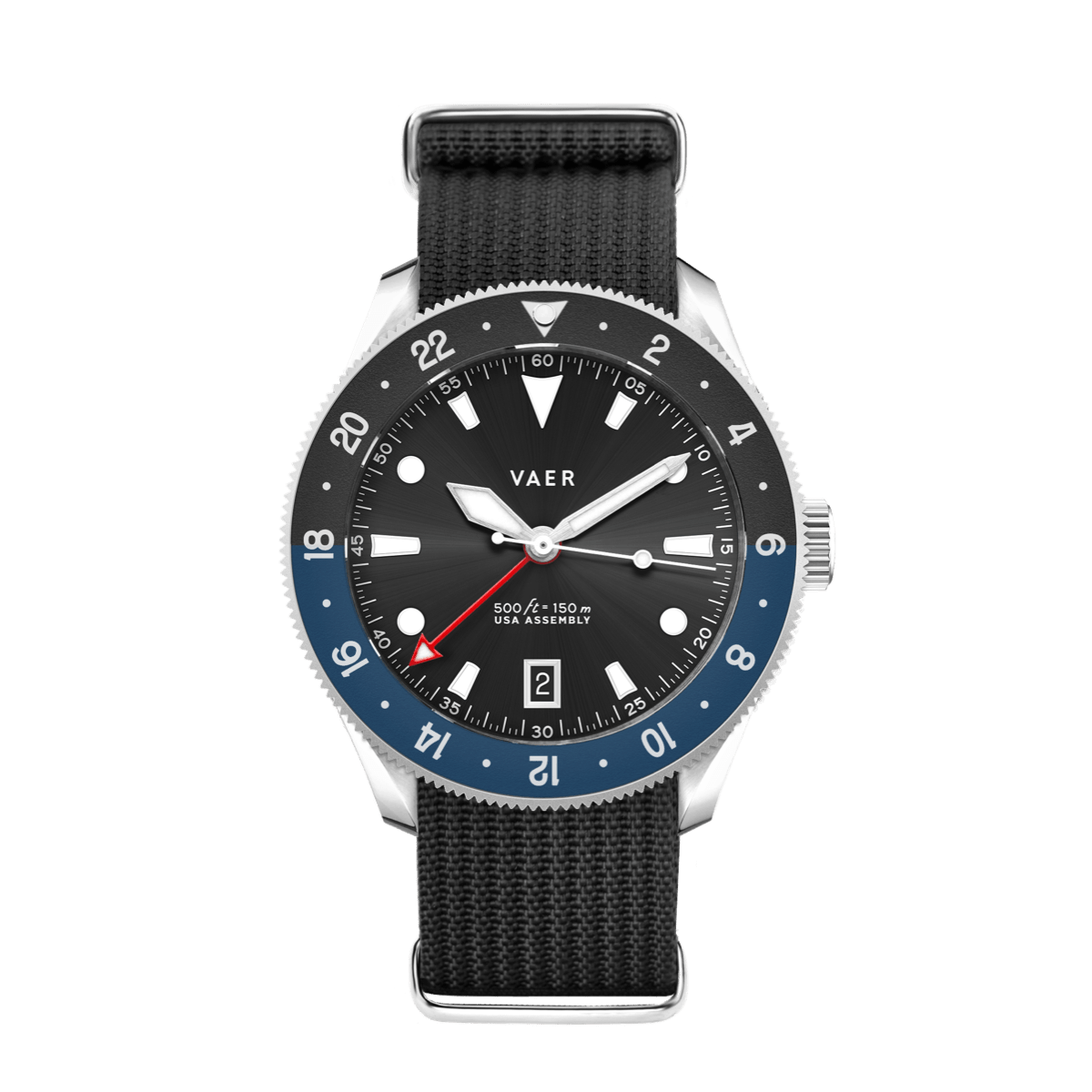 G2 Meridian Navy/Black GMT - 39mm USA