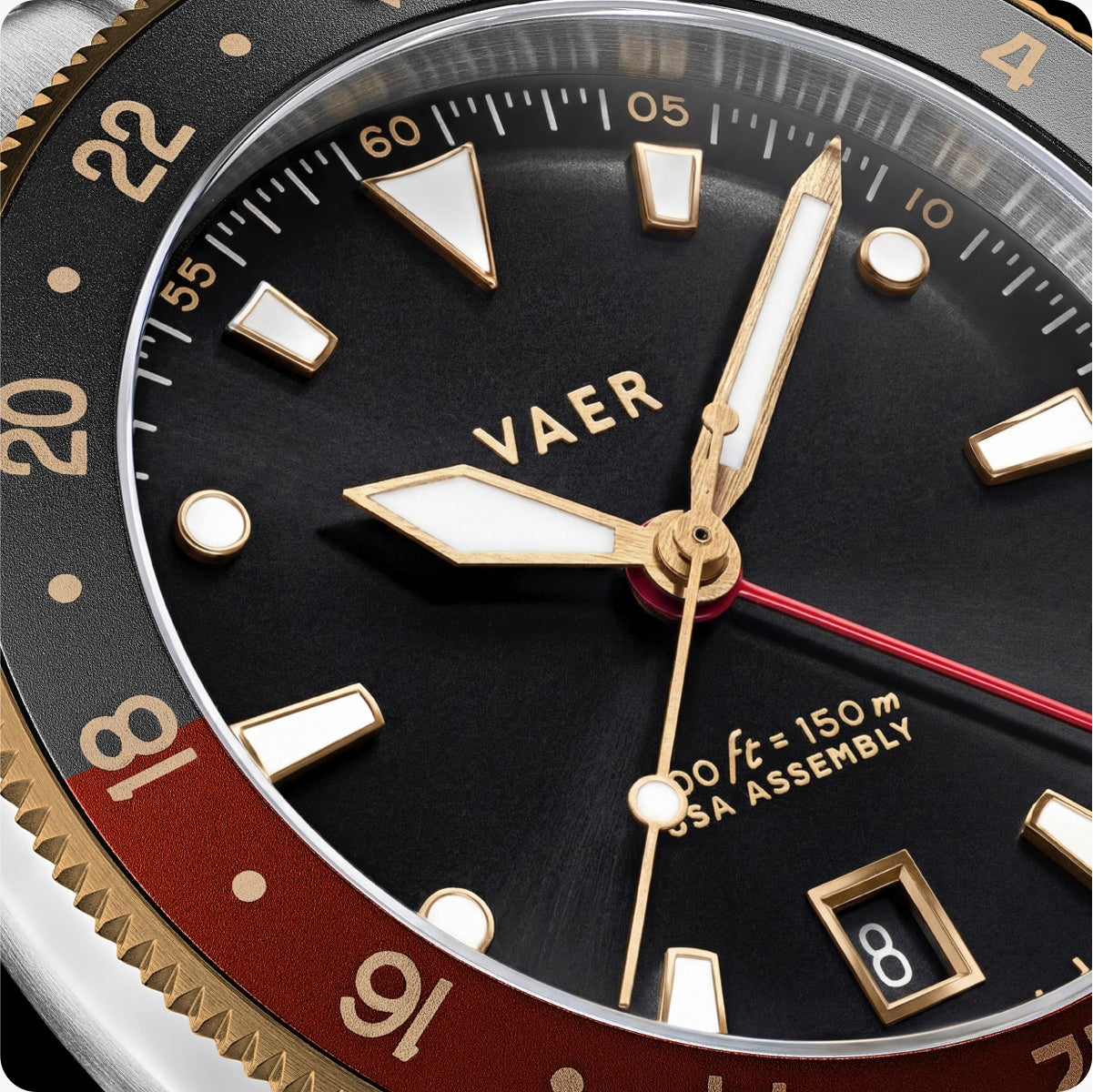 G2 Meridian Rootbeer GMT - 39mm USA