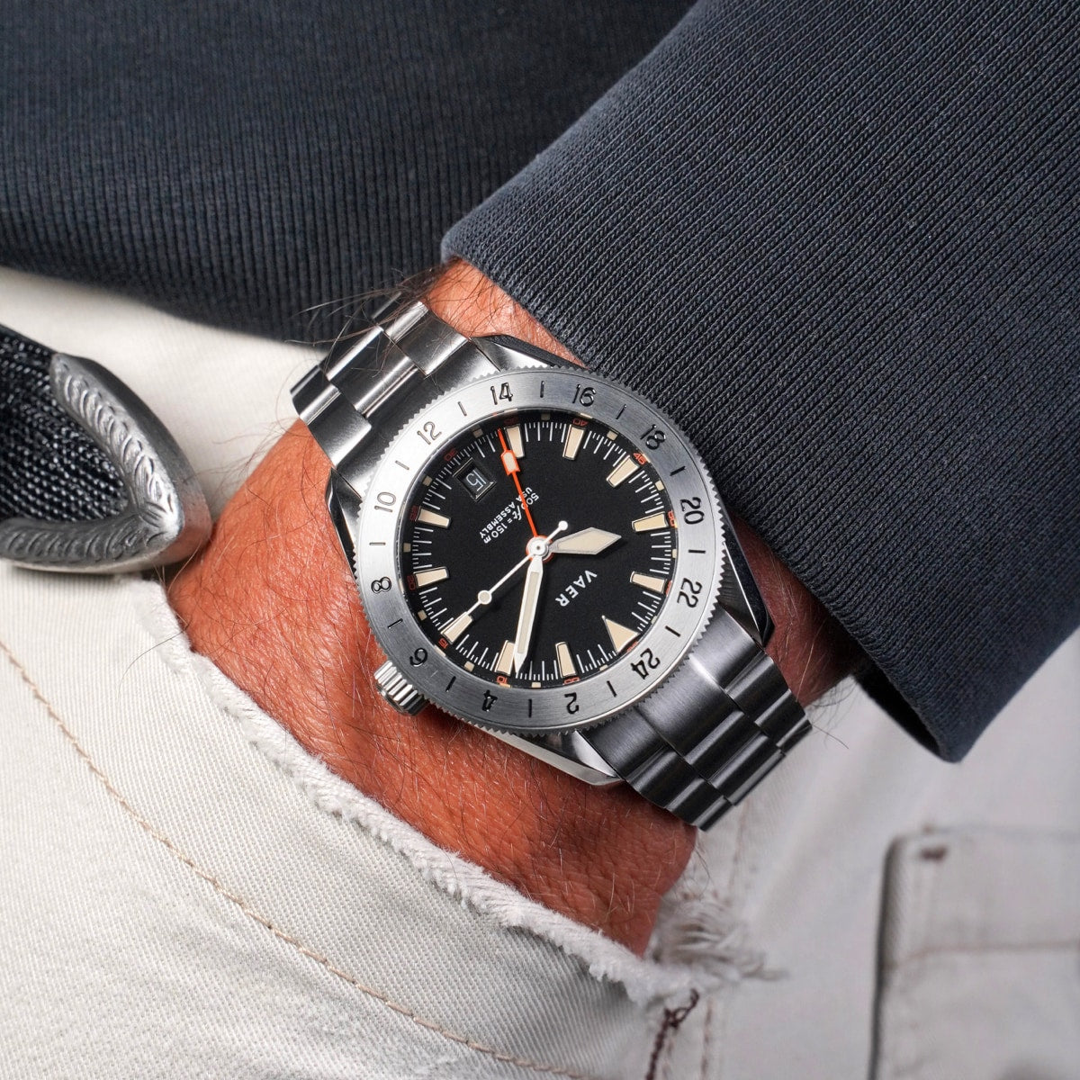 G2 Pacific Steel GMT - 39mm USA