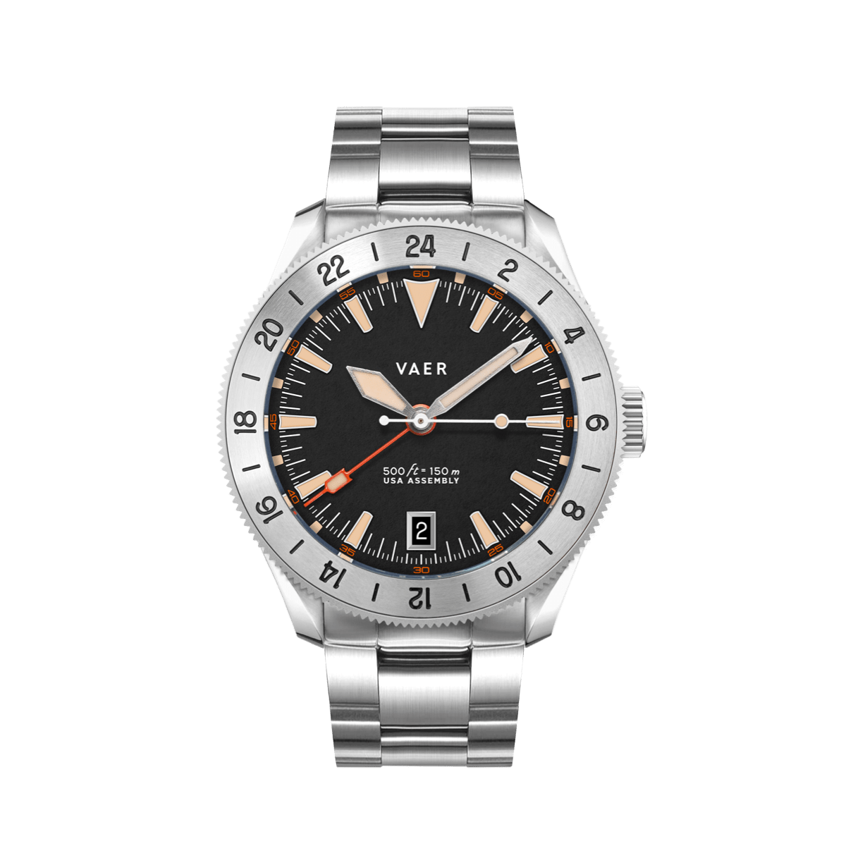 G2 Pacific Steel GMT - 39mm USA