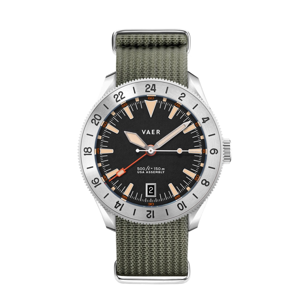 G2 Pacific Steel GMT - 39mm USA