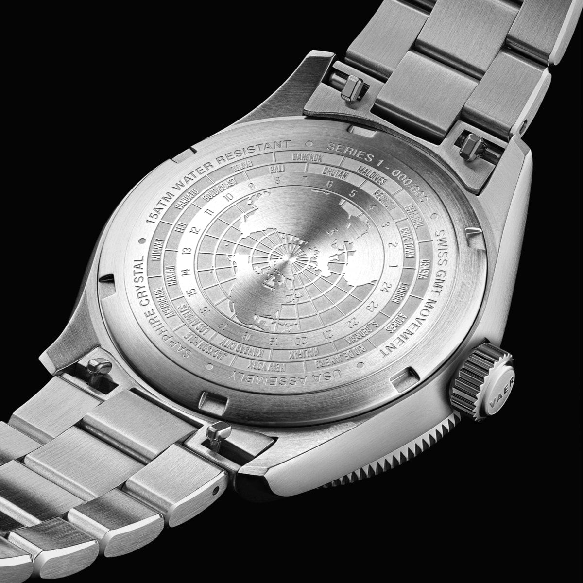 G2 Pacific Steel GMT - 39mm USA