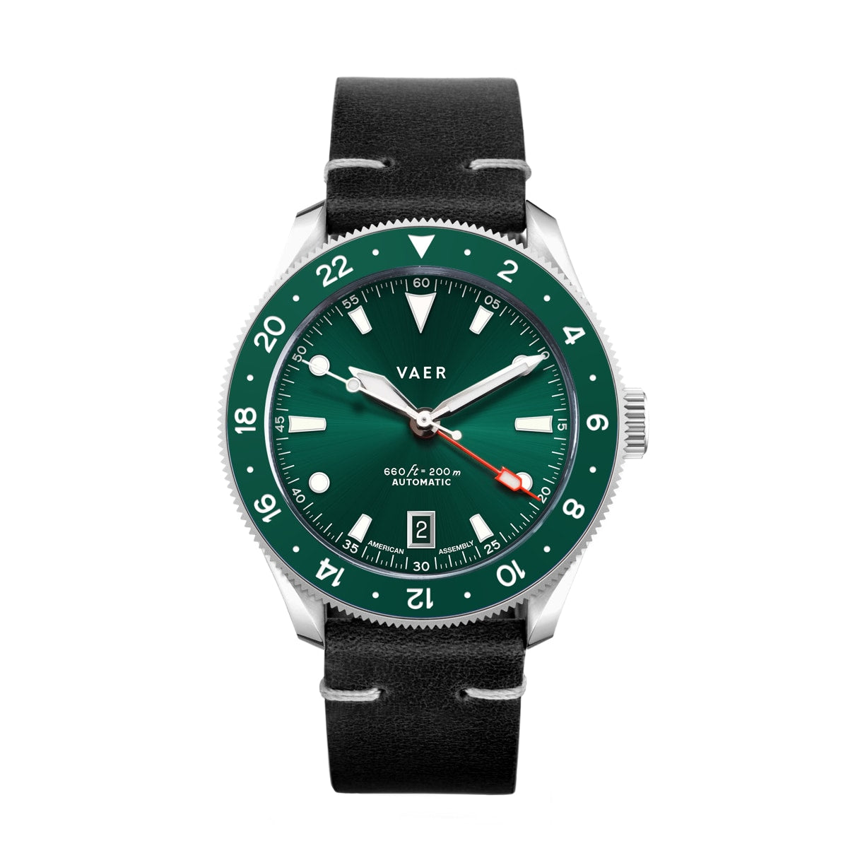 G5 Meridian Green GMT - 39mm USA