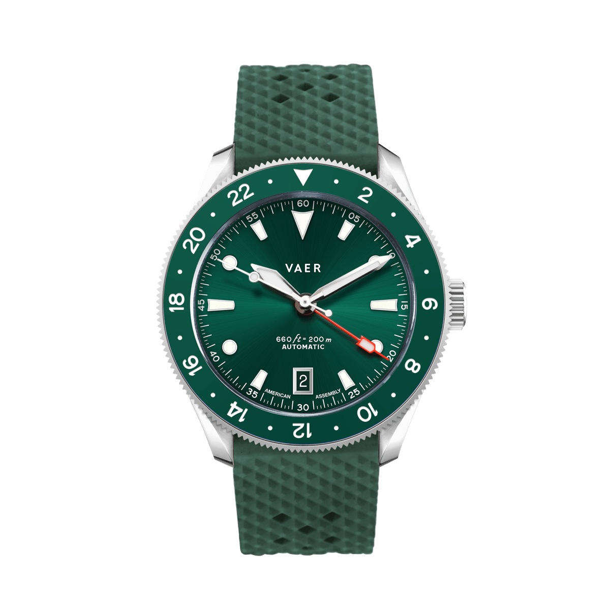 G5 Meridian Green GMT - 39mm USA