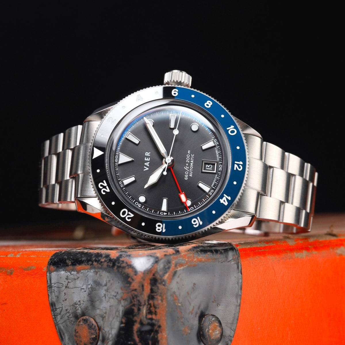 G5 Meridian Navy/Black GMT - 39mm USA