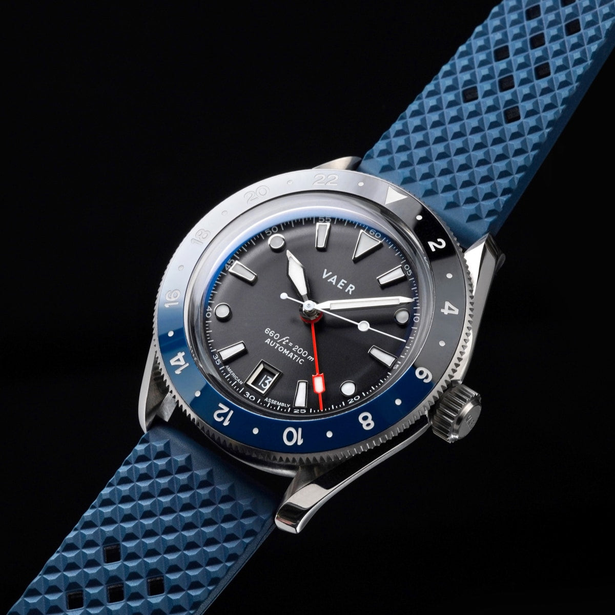 G5 Meridian Navy/Black GMT - 39mm USA