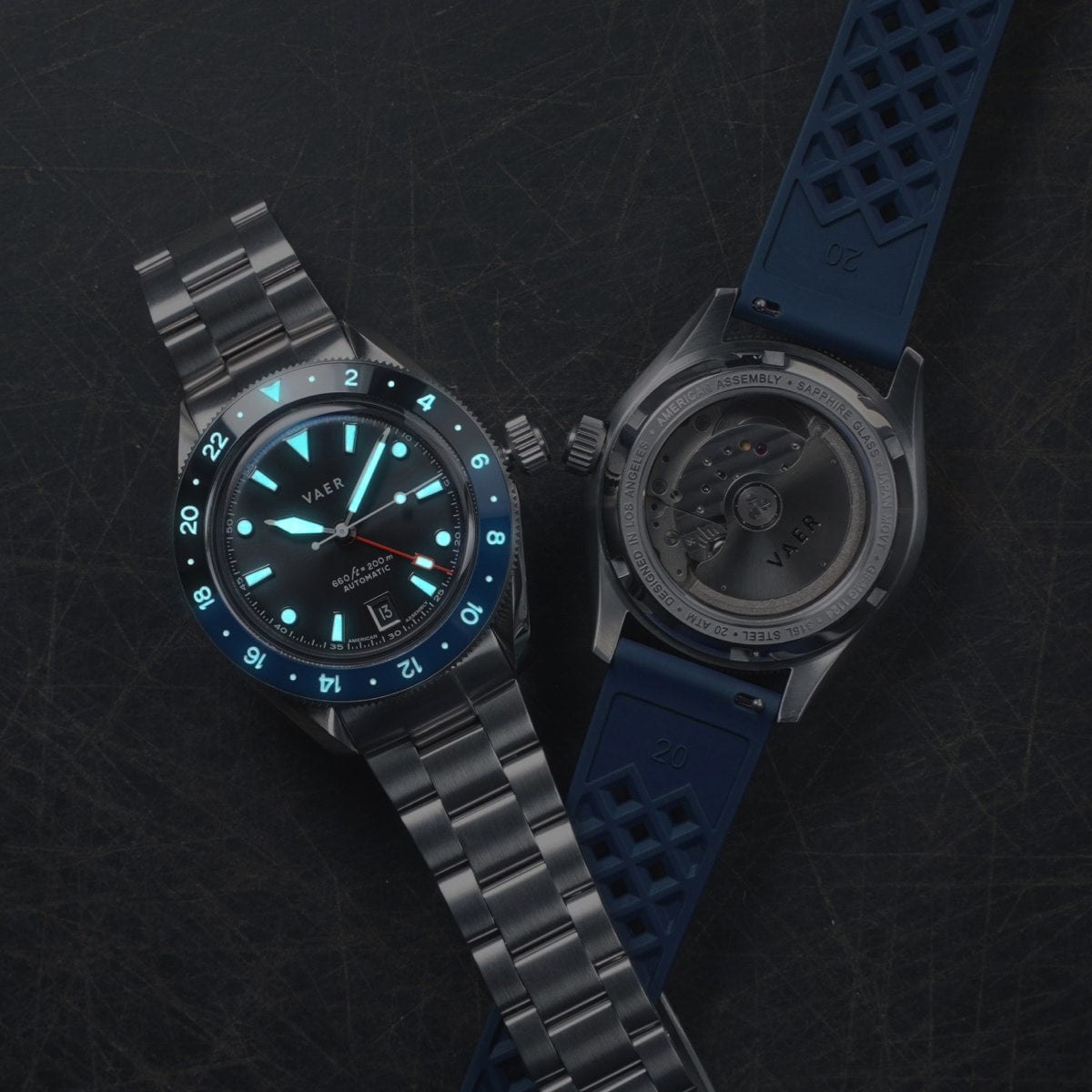 G5 Meridian Navy/Black GMT - 39mm USA