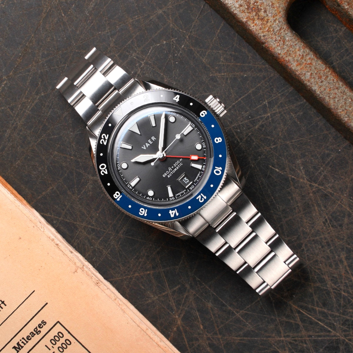 G5 Meridian Navy/Black GMT - 39mm USA