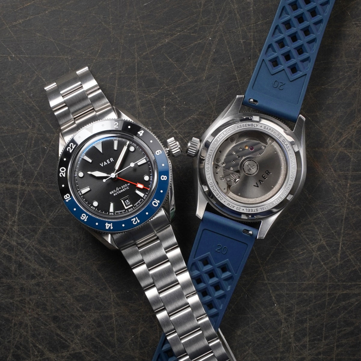 G5 Meridian Navy/Black GMT - 39mm USA