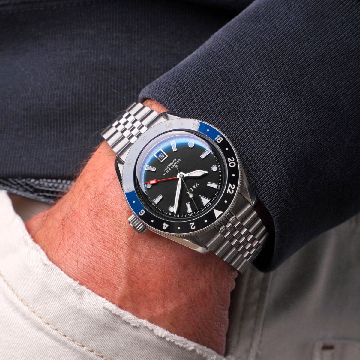 G5 Meridian Navy/Black GMT - 39mm USA