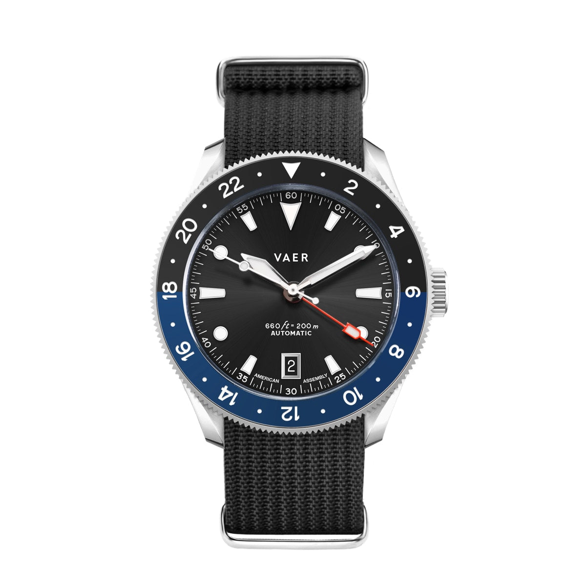 G5 Meridian Navy/Black GMT - 39mm USA