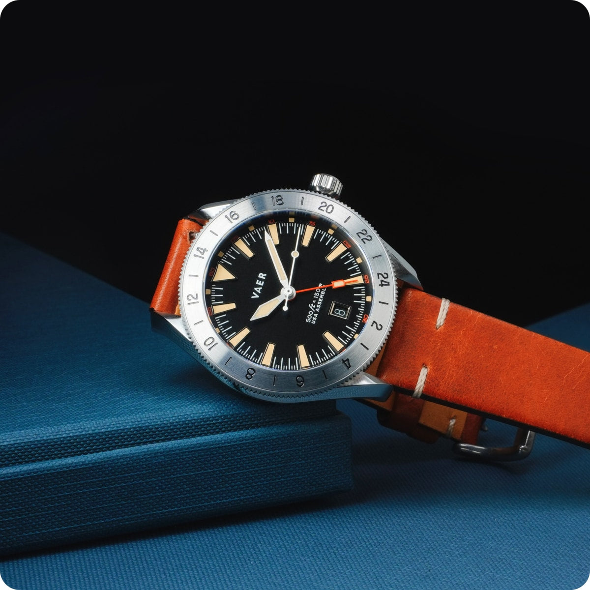 Lined Horween Leather Strap