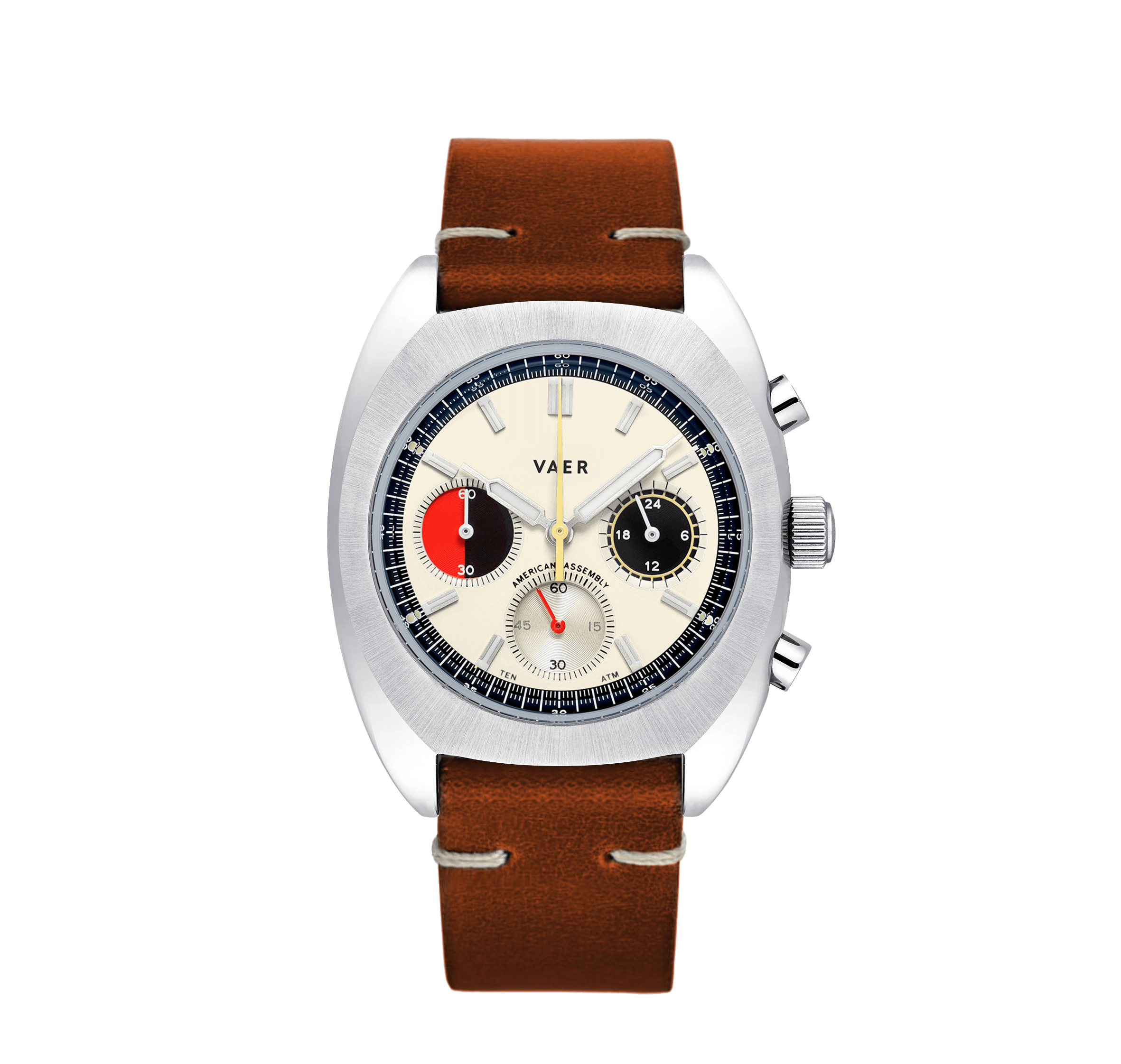 R1 Racing Chronograph Cream - 38mm USA