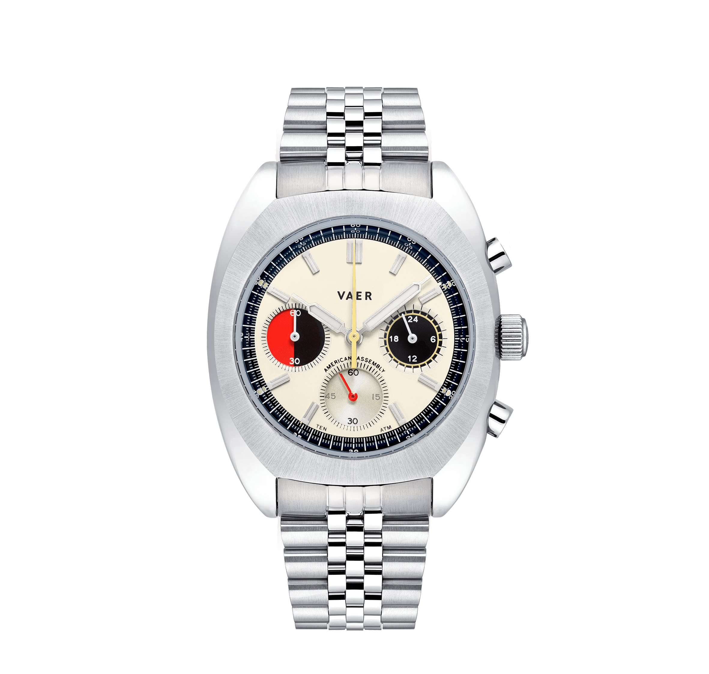 R1 Racing Chronograph Cream - 38mm USA
