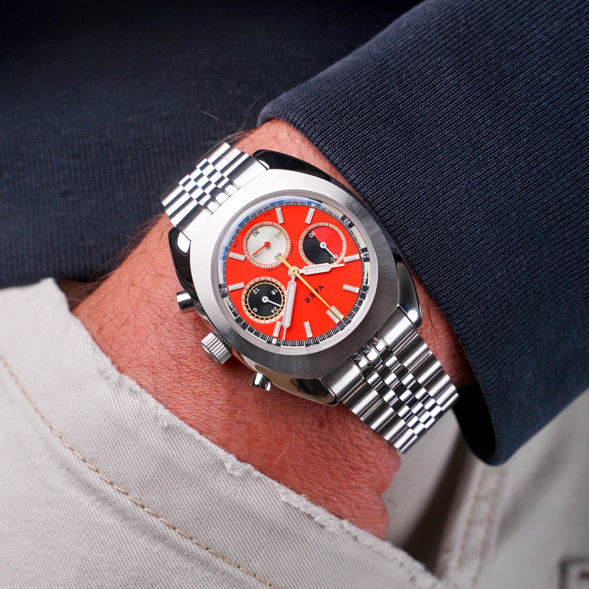 R1 Racing Chronograph Orange - 38mm USA