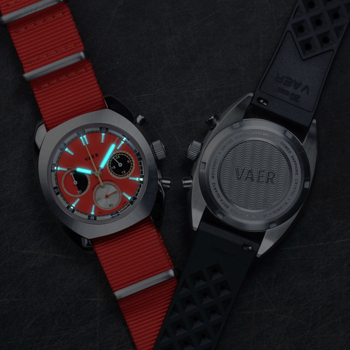R1 Racing Chronograph Orange - 38mm USA