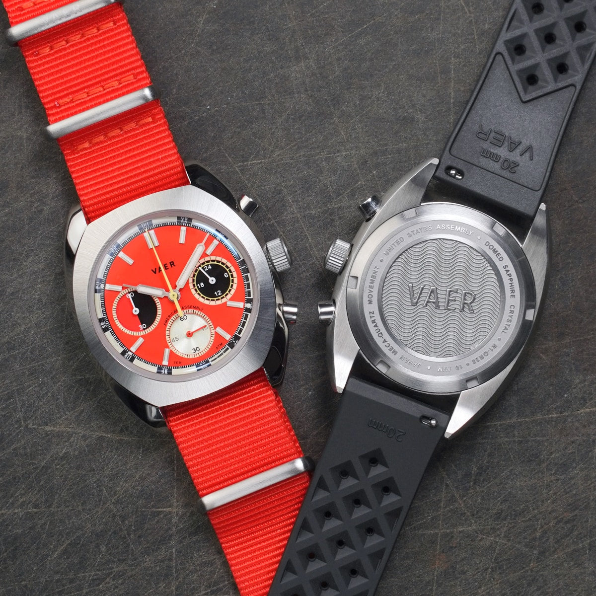 R1 Racing Chronograph Orange - 38mm USA