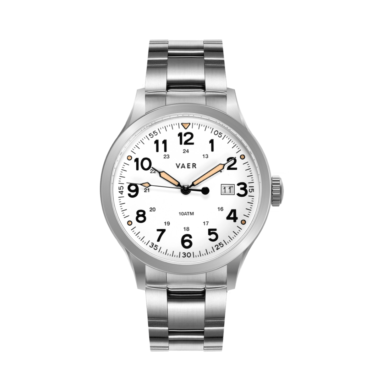 S5 Calendar Field White - 42mm Quartz